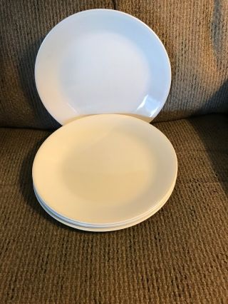 Five (5) Corelle Sandstone Beige 8 1/2” Lunch/salad Plates
