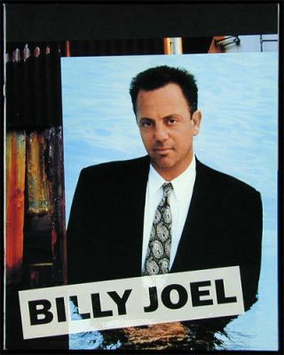 Billy Joel 1995 River Of Dreams Tour Book Concert Program Vtg W/photos