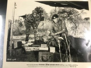 Green Beret - John Wayne/ Jim Hutton/ David Janssen - Lobby Card
