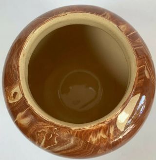 Vintage EMIL CAHOY Handcrafted Swirled Pottery Colome South Dakota 7.  5” Vase 4