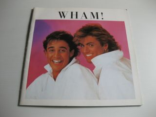 Rare Wham The Big Tour Japan Program Japanese Concert Brochure George Michael