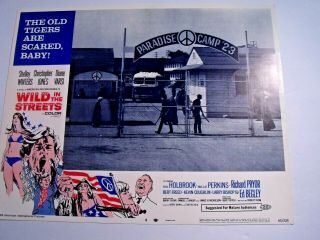 Movie Lobby Card,  1968,  Wild In The Streets,  Richard Pryor