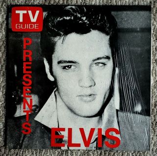 Elvis Presley Lp - Tv Guide Presents - Green Label - - Hound Dawg