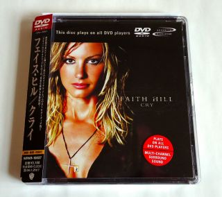 Faith Hill Cry Japan Dvd - Audio W/obi 2003 Wpar - 10037