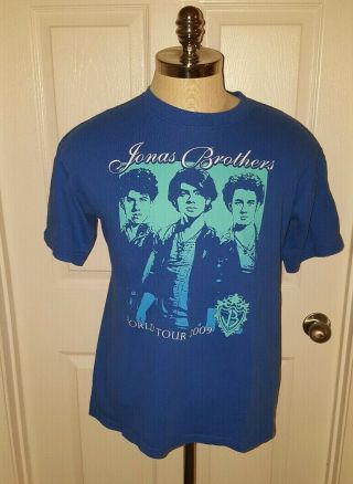 Jonas Brothers World Tour T - Shirt 2009 Large