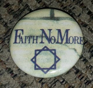 Faith No More Button/pinback/badge/pin 1988 We Care Alot Vintage Promo