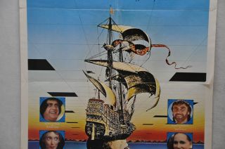 1981 Time Bandits 1SH Movie Poster 27 x 41 Sean Connery,  Shelley Duvall 3