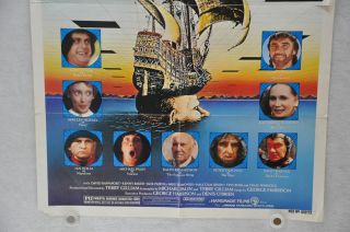 1981 Time Bandits 1SH Movie Poster 27 x 41 Sean Connery,  Shelley Duvall 4