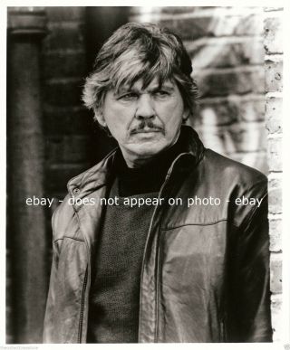Charles Bronson Death Wish Police Officer Hollywood Movie Actor 8 X 10 Photo