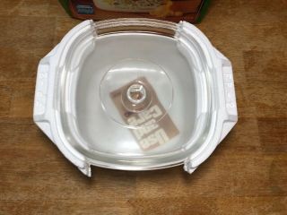 Old Stock Open Box Corning Ware Spice Of Life 3qt Casserole W/Pyrex 2