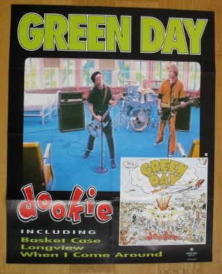Green Day Dookie Belgian Promo Poster 