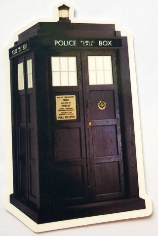 Doctor Who - Tardis Vinyl Sticker