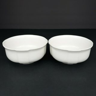 Villeroy & Boch Manoir Vitro - Porcelain Soup Cereal Fruit Dessert Bowl Set Of 2