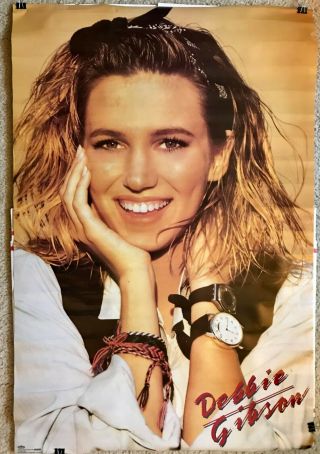 Debbie Gibson 1989 24x36 Poster Music Vintage 80’s Décor Old Stock