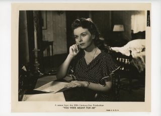 You Were Meant For Me Movie Still 8x10 Jeanne Crain 1948 17697