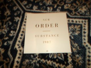 Order Substance Rare Us Promo Only Trifold Album Flat (poster)