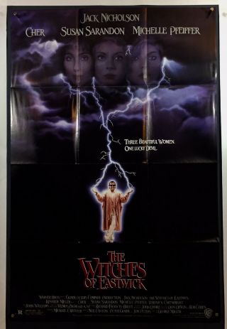 Witches Of Eastwick Movie Poster (fine) One Sheet 1987 Jack Nicholson 3049