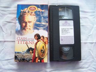 Clash Of The Titans 1981 Pg Mgm Vhs Family Entertainment