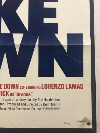 TAKE DOWN Movie Poster (VeryGood -) One Sheet 1979 Lorenzo Lamas Wrestling 3475 4