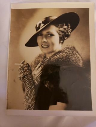 1937 Photo Vaudeville Ziegfeld Follies Film Performer Diane Meredith 8x10 Cool
