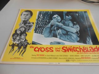 Lobby Card 1 From The Cross & The Switchblade Pat Boone Erik Estrada