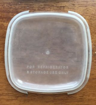 6 Corning Ware Replacement Plastic Lid Covers for P - 41 P - 43 Petite Pan Casserole 2