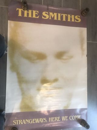 The Smiths Strange Ways,  Here We Come Sire Records 35 X 23 Promo Poster 1987