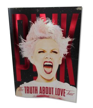 P Nk Truth About Love 2013 Tour Book Official Band Music Pink Program