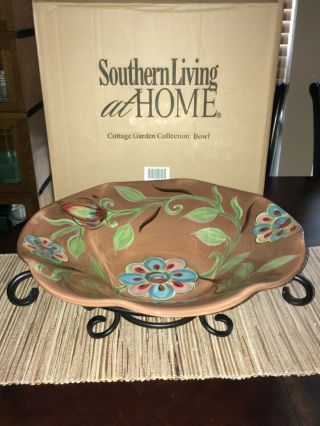 Southern Living At Home; Gail Pittman; Cottage Garden Large Bowl 41066