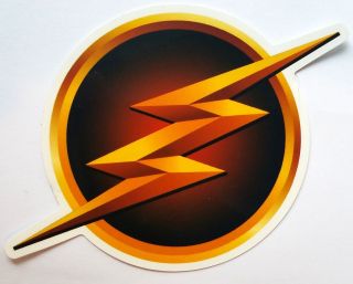 Flash Logo - Vinyl Sticker - Cw Television
