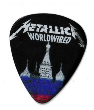 Metallica Guitar Pick ( (james Hetfield))  Moscow Worldwired Tour 2019 Russia