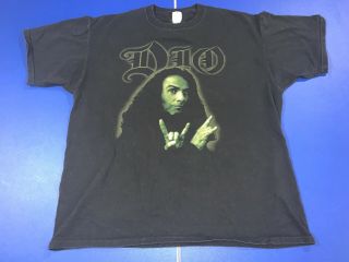 Ronnie James Dio T Shirt Xl Anvil Black Sabbath