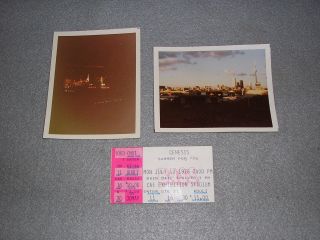 Genesis July 1978 Concert Ticket Stub Toronto Canada Cne With Photos