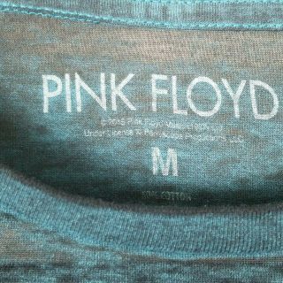 Pink Floyd Graphic Band T - Shirt Size Medium Blue Burnout Dark Side Of The Moon 2