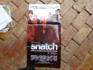 Snatch Day Bill Movie Poster Brad Pitt