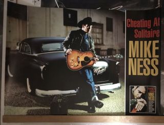 Social Distortion Mike Ness Rare 1999 Promo Poster Of Cheating Cd 24x18 Usa