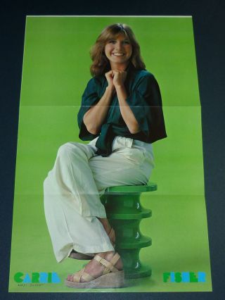 Carrie Fisher 1978 Japan Pinup Poster 10x16 Ti/o