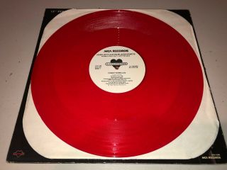 Joan Jett And The Blackhearts Rare Promo Red Color Vinyl Record Cherry Bomb