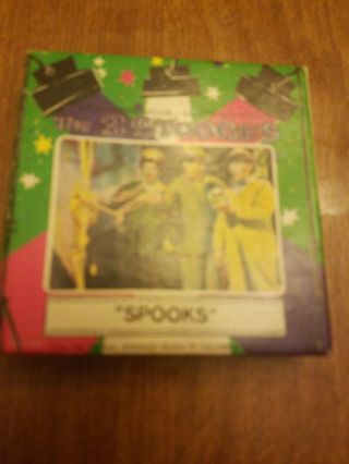 The Three Stooges " Spooks " Vintage 8mm Silent Edition