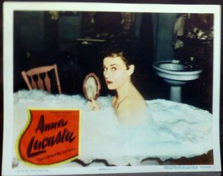 Paulette Goddard Anna Lucasta 1943 Lobby Card Bathtub Bathing