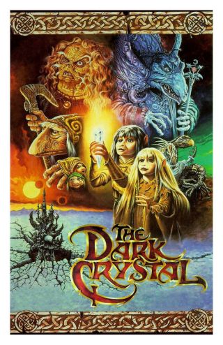 The Dark Crystal Movie Poster 11x17 In / 28x43 Cm Jim Henson Frank Oz