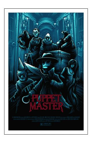 Puppet Master Movie Poster 11x17 In / 28x43 Cm Charles Band