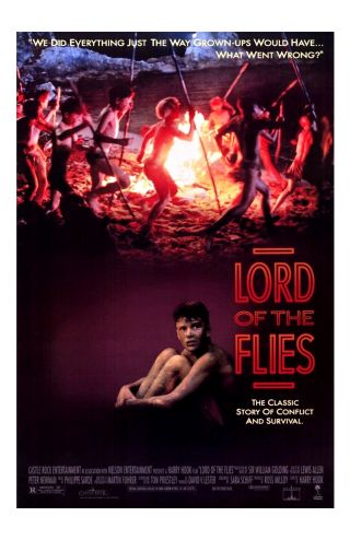 Lord Of The Flies Movie Poster 11x17 In / 28x43 Cm Balthazar Getty Chris Furrh