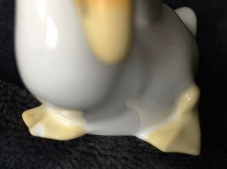 Rare Vintage MCM Noritake Nippon Toki Bone China Baby Goose Figurine 7