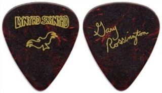 Lynyrd Skynyrd Gary Rossington Authentic 2000 Concert Tour Signature Guitar Pick