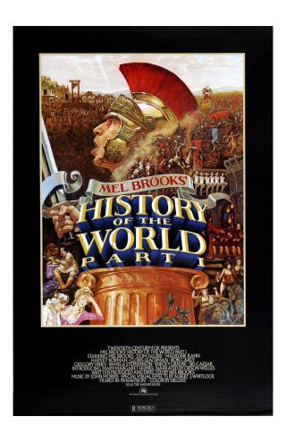 History Of The World Part 1 Movie Poster 11x17 In / 28x43 Cm Mel Brooks