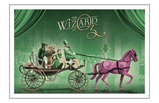 The Wizard Of Oz Movie Poster 11x17 In / 28x43 Cm Garland Bolger Haley Lahr 1
