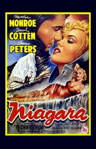 Niagara Poster 11x17in / 28x43cm Marilyn Monroe