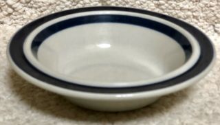 Arabia Of Finland ANEMONE BLUE 2 Dinner Plates & 1 Cereal Bowl 6