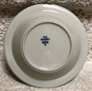 Arabia Of Finland ANEMONE BLUE 2 Dinner Plates & 1 Cereal Bowl 7
